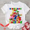 Super Mario Birthday T Shirt Super Mario 6th Jackson