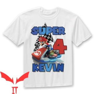 Super Mario Birthday T Shirt Super Mario Kart Birthday
