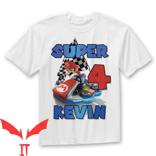 Super Mario Birthday T Shirt Super Mario Kart Birthday Super Mario Birthday T Shirt Super Mario Kart Birthday