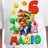 Super Mario Birthday T Shirt Super Mario Party Bday