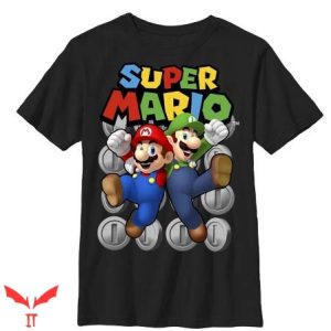 Super Mario Birthday T Shirt Super Mario Running Mario 3D