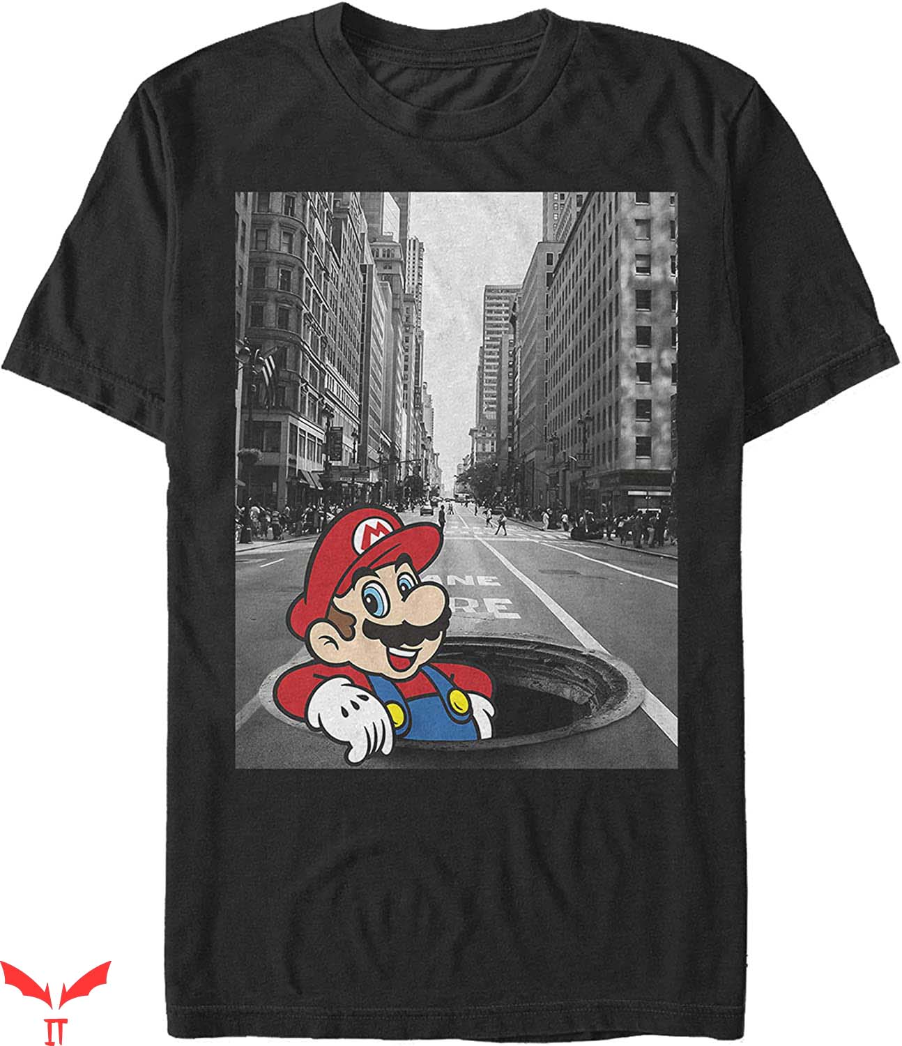 Super Mario Birthday T Shirt Super Mario Street Pop Up
