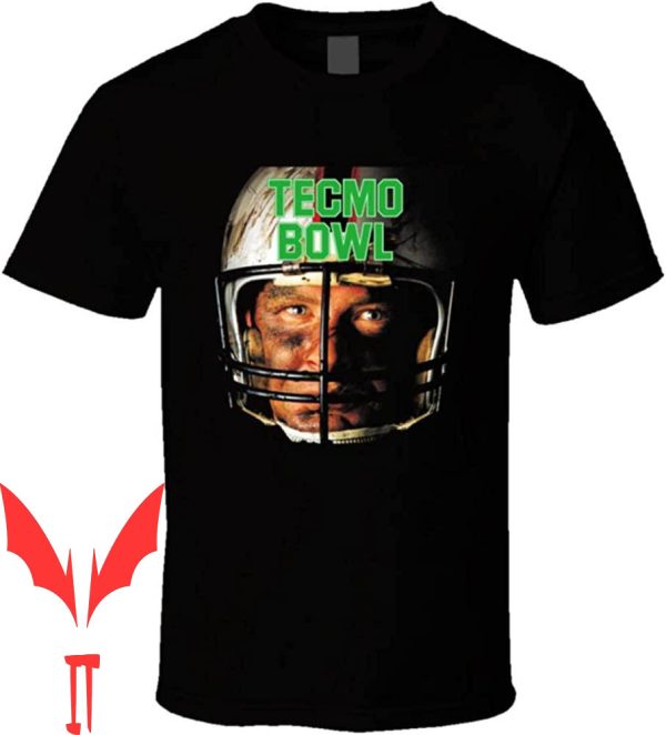 Tecmo Bowl T-Shirt Box Art Retro Football Video Game