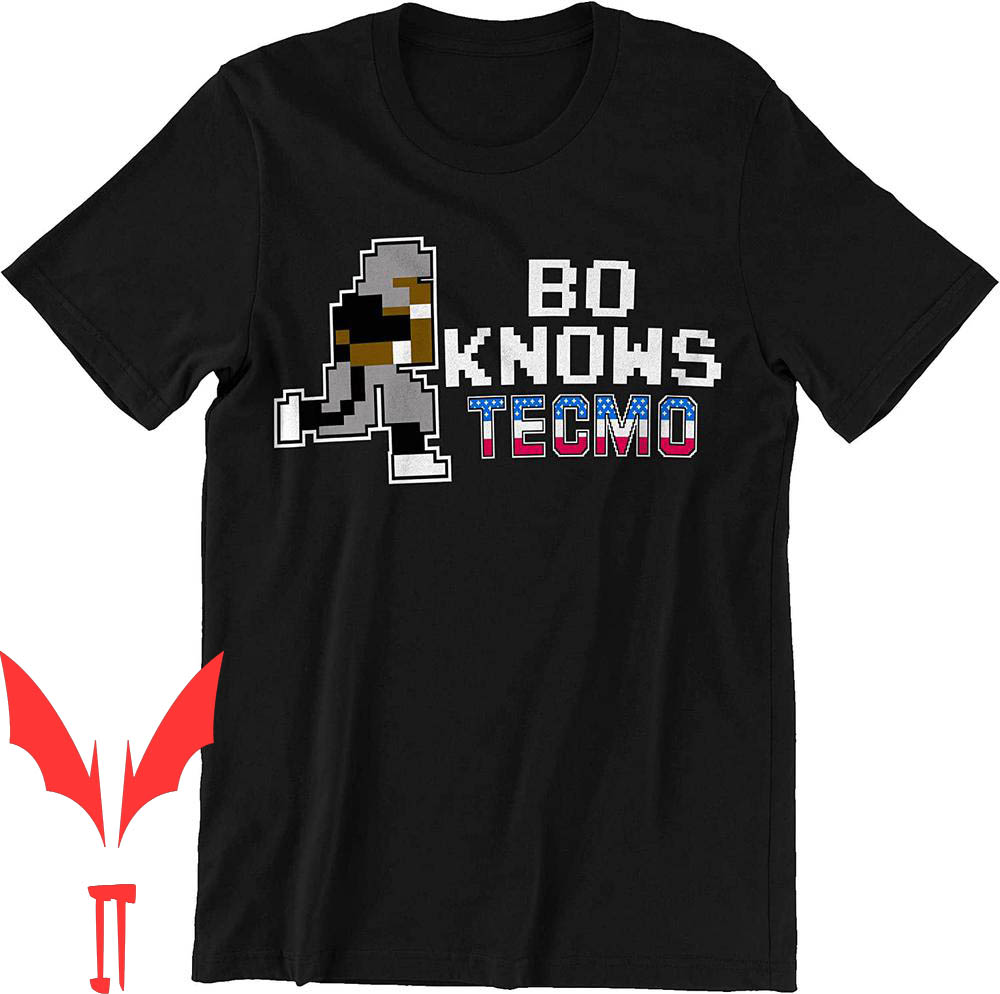 Tecmo Bowl T-Shirt Ermintrude Bo Knows Football Game
