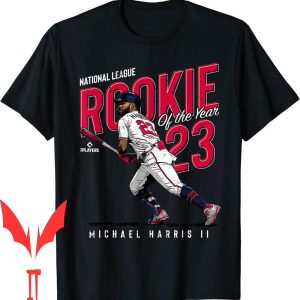 Tecmo Bowl T-Shirt Rookie Of The Year Michael Harris Atlanta