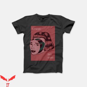 Trust No One T Shirt Snake Graphic Gift Unisex Shirt
