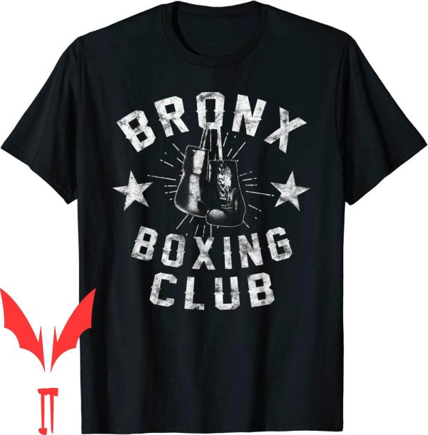 Vintage Boxing T-Shirt Bronx Club Distressed Boxer