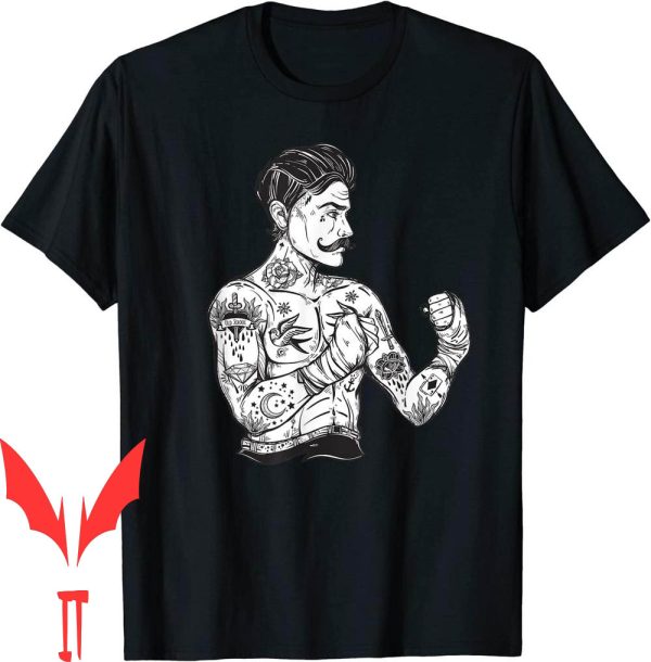 Vintage Boxing T-Shirt Champion Tattoo Boho Ink Fighter
