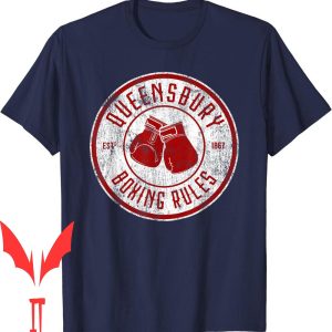 Vintage Boxing T-Shirt Distressed Queensbury Rules
