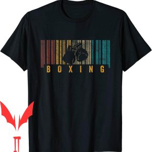 Vintage Boxing T-Shirt Retro 70S Boxer Combat Sport Forhirt