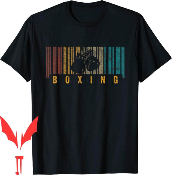 Vintage Boxing T-Shirt Retro 70S Boxer Combat Sport Forhirt