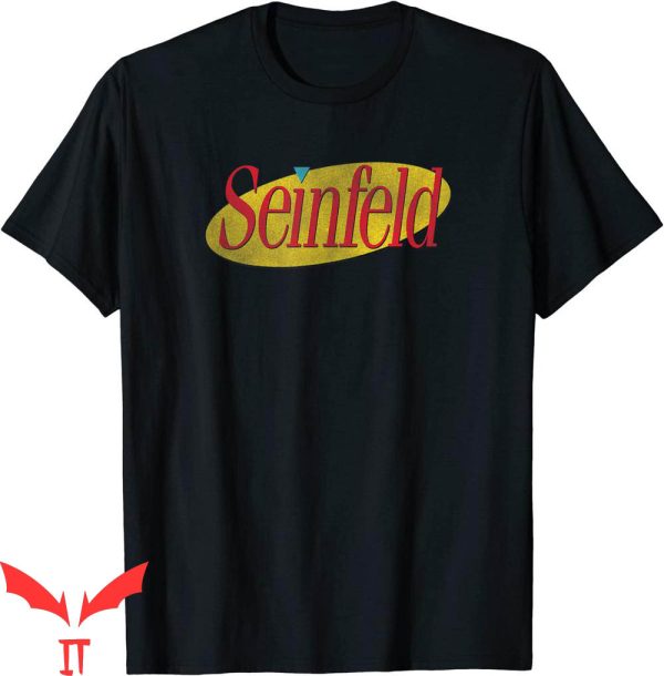 Vintage Seinfeld T-Shirt Colorful Original Logo Sitcom