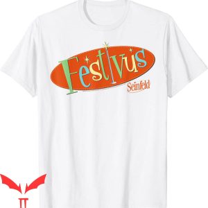 Vintage Seinfeld T-Shirt Festivus Logo Comedy Sitcom