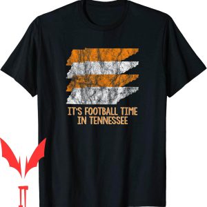 Vintage Tennessee T-Shirt Its Football Time Retro State