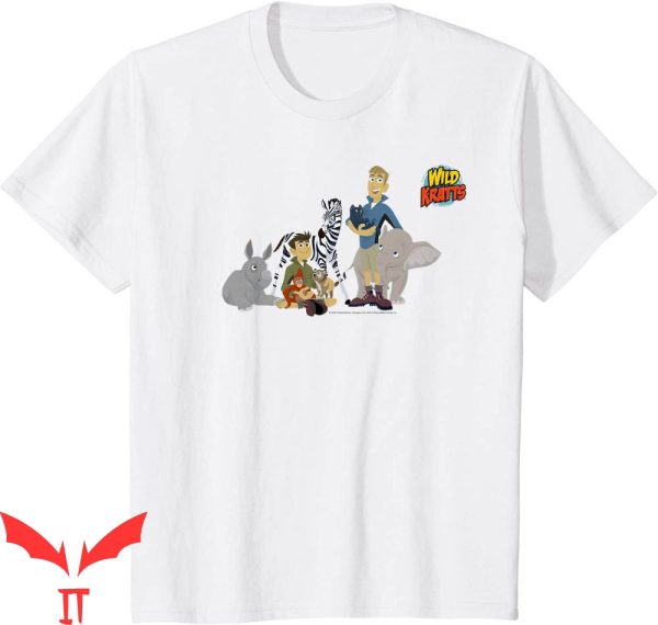 Wild Kratts T-Shirt Baby Animal Friends Animated Series