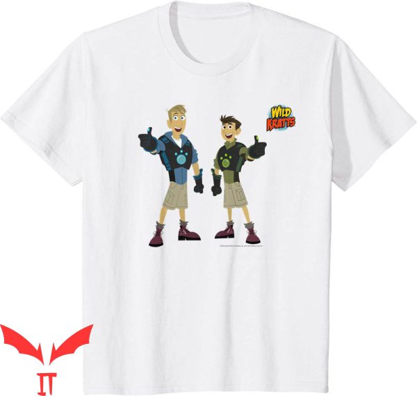 Wild Kratts T-Shirt Thumbs Up Animated TV Series Tee