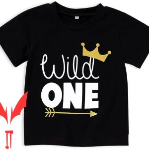 Wild Ones T-Shirt First Birthday Baby Boys One Year Old Tops