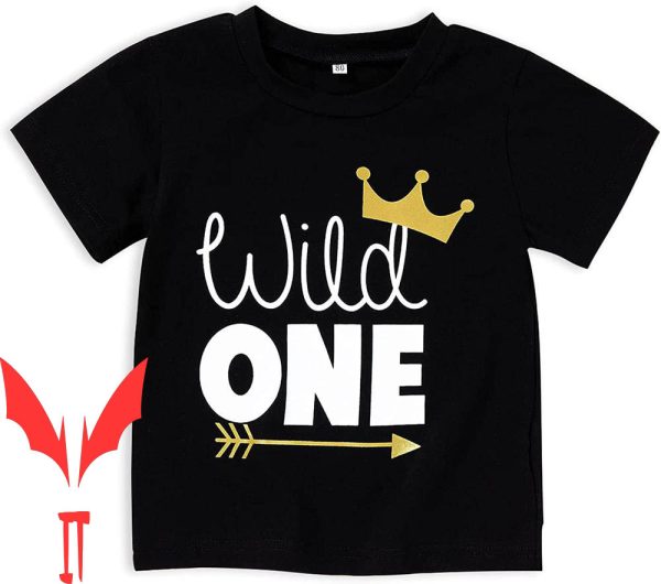 Wild Ones T-Shirt First Birthday Baby Boys One Year Old Tops