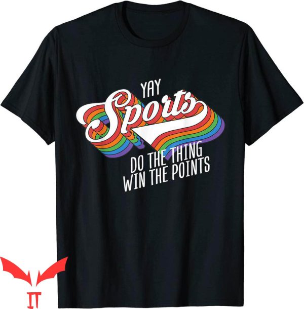Yay Sports T-Shirt Do Thing Win Points Retro Vintage 70s