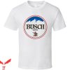 Busch Apple T-shirt Busch Light American Beer Lover Cheer