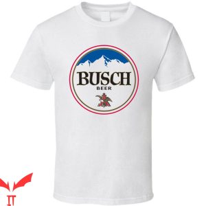 Busch Apple T-shirt Busch Light American Beer Lover Cheer