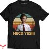 Napoleon Dynamite Helicopter T-shirt Heck Yes Vintage