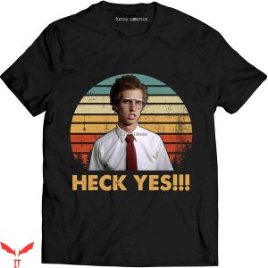 Napoleon Dynamite Helicopter T-shirt Heck Yes Vintage