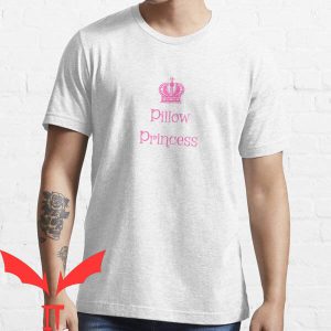 Pillow Princess T-shirt Pink Crown Lesbian Community LGBTQ