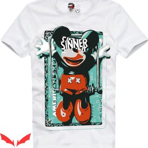 Mickey Rat T-shirt Shit Happens Credit Card Trap Sinner