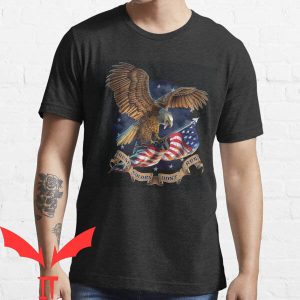 These Colors Don’t Run T-shirt Eagle With American Flag