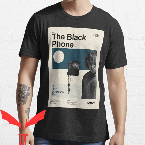 The Black Phone T-shirt Killer Cool Poster Horror Film 2021