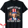 4th Of July T-Shirt Joe Biden Merry 4th Of Father’s Day