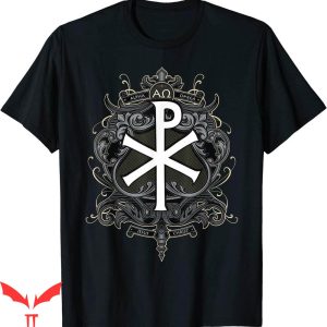 Alpha Chi Omega T-Shirt Jesus Christ Symbol Catholic