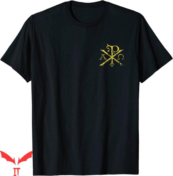 Alpha Chi Omega T-Shirt Labarum Christogram Cross Faith