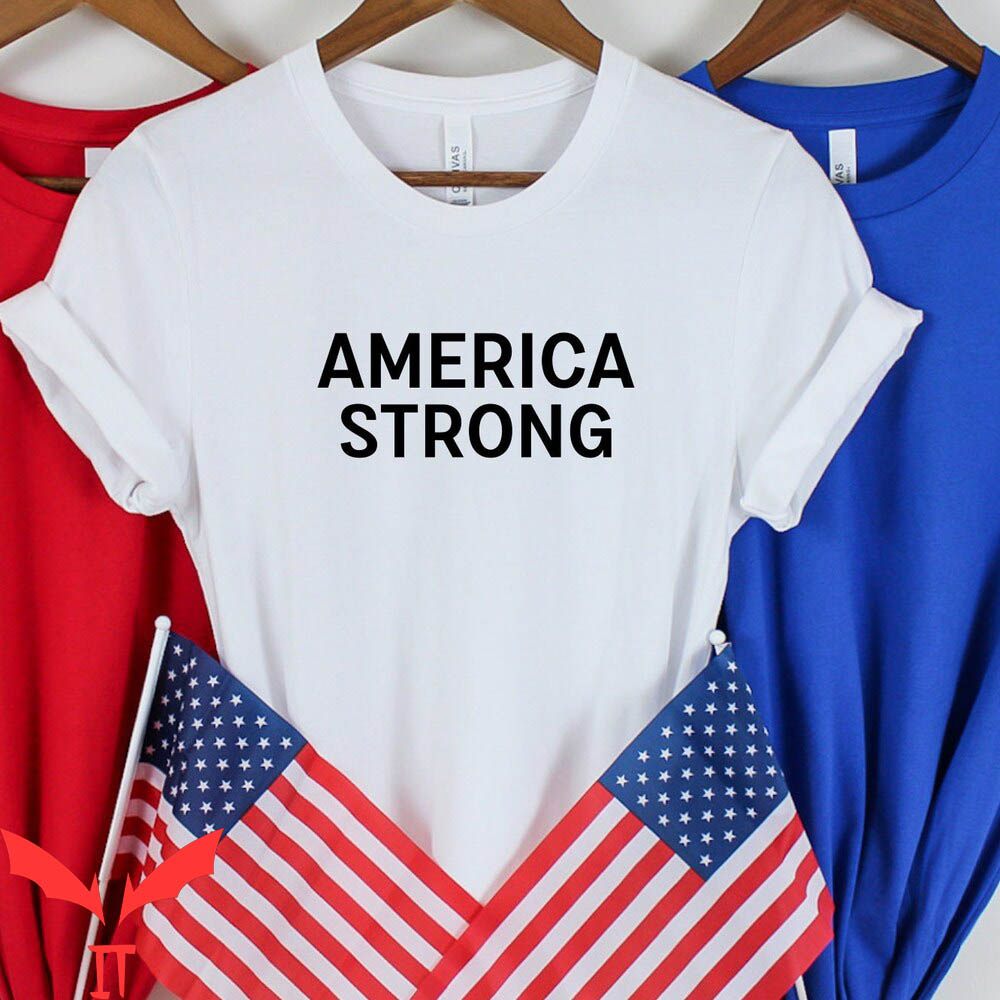 American Strong T-Shirt USA Memorial Day Fourth Of July