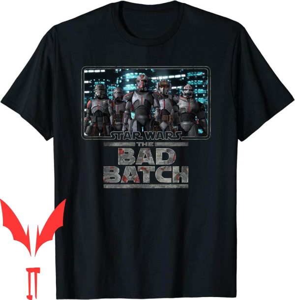 Bad Brains T-Shirt Star Wars The Bad Batch Group Poster Shot