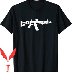 Black Rifle Coffee T-Shirt Coffee AR15 Rifle Gun Owner