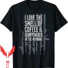 Black Rifle Coffee T-Shirt Love The Smell Of And Gunpowder