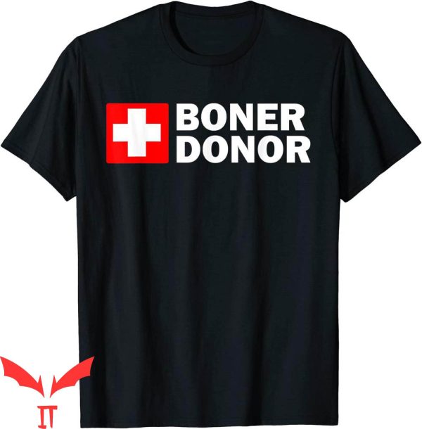 Boner Donor T-Shirt Funny Halloween Costume Idea Tee