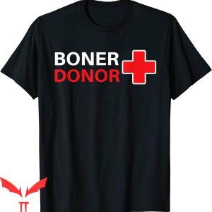 Boner Donor T-Shirt Lazy Last Minute Halloween Funny Tee