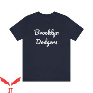 Brooklyn Dodgers T-Shirt Jackie Robinson 42 75th Anniversary