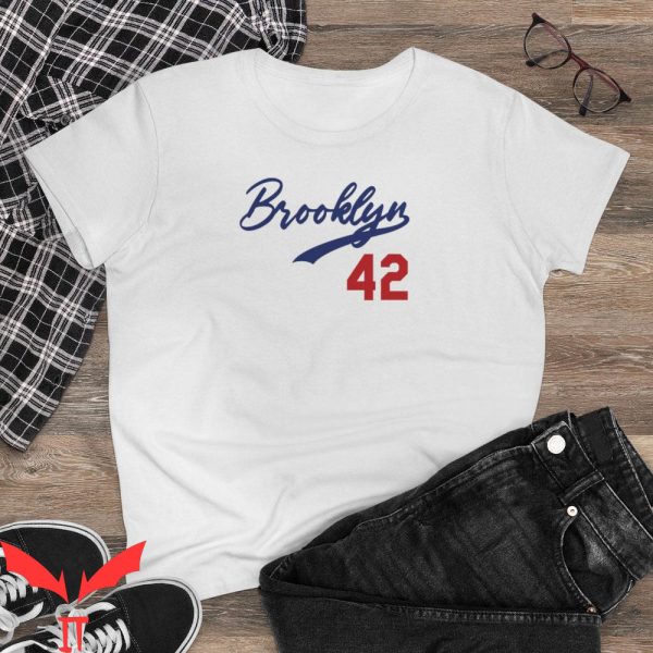 Brooklyn Dodgers T-Shirt Jackie Robinson La Dodgers Tee