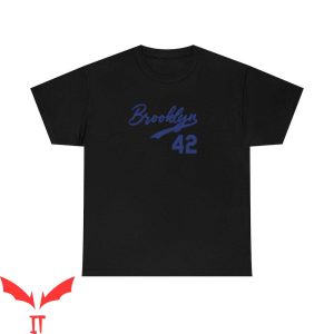Brooklyn Dodgers T-Shirt La Dodgers Jackie Robinson 42 Tee