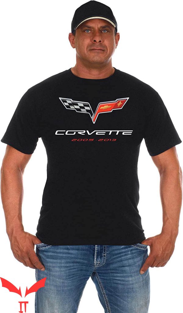 C6 Corvette T-Shirt Chevy Series Logo Sports Car Tee