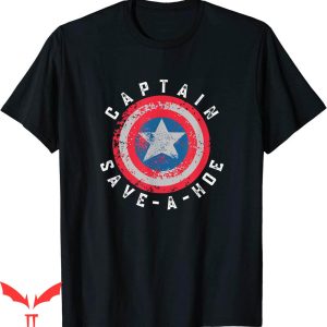 Captain Save A Hoe T-Shirt Vintage Funny Retro