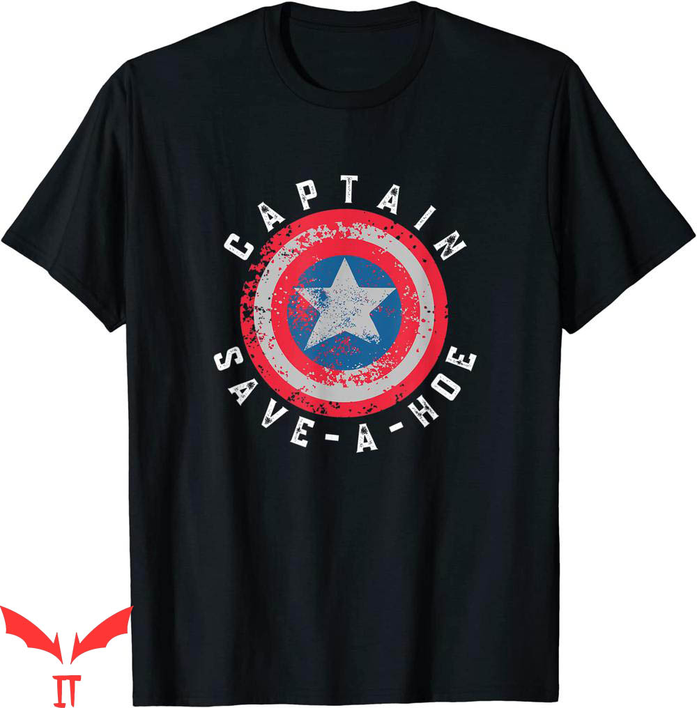 Captain Save A Hoe T-Shirt Vintage Funny Retro Captain Save A Hoe T-Shirt Vintage Funny Retro