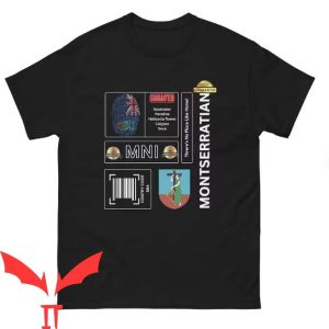 Caribbean Soul T Shirt Caribbean Montserratian Shirt