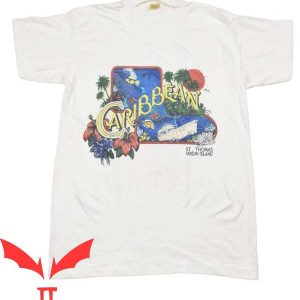 Caribbean Soul T Shirt Retro Hawaii Caribbean Tee Shirt