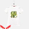 Carolina Herrera T-Shirt Embroidery Green Branches Initials