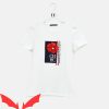 Carolina Herrera T-Shirt Red Flower With Pearls Luxury Brand